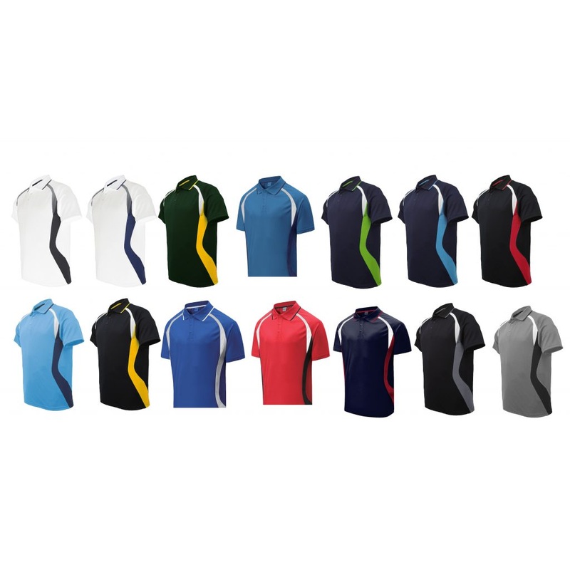CP1528 Unisex Adults Sports Panel Polo Shirt