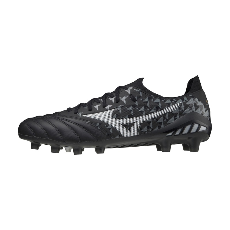 Mizuno Morelia Neo Beta Elite | Black Origami | The Rugby Shop