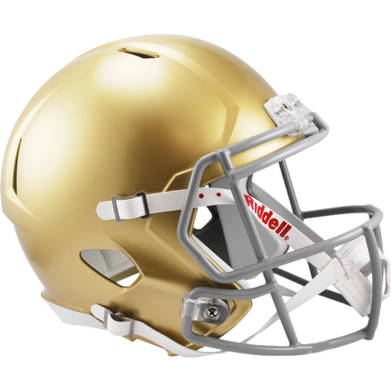 Notre Dame Fighting Irish SPEED Riddell Full Size Replica Football Helmet