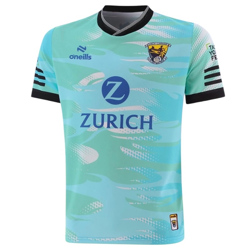 ONeills Wexford GAA Training Jersey (Mint/Sky/black)