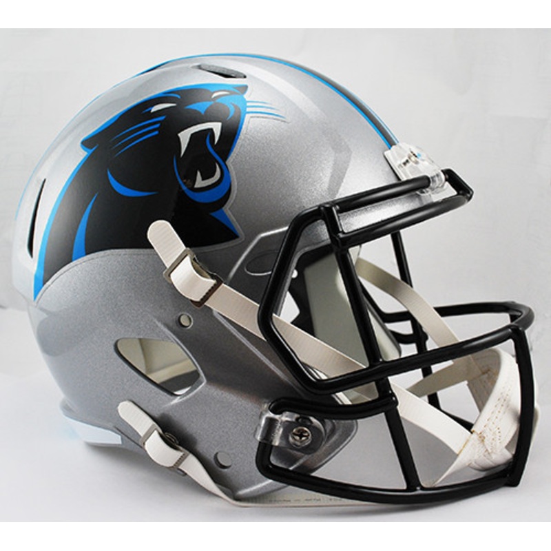 Carolina Panthers SPEED Riddell Full Size Replica Helmet