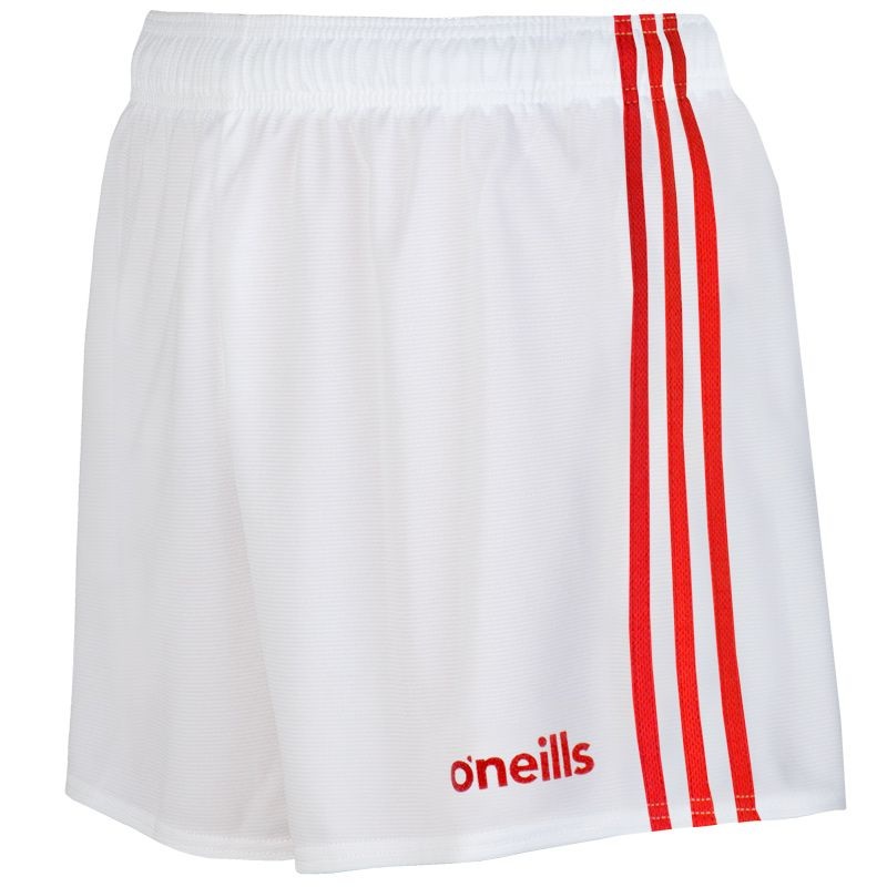 ONeills Mourne Shorts White / Red (Kids/Adults)