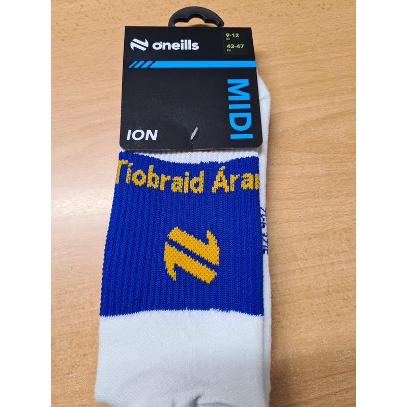 ONeills Tipperary GAA Home Sock  Royal/Amber Tiobraid rann