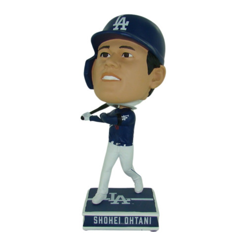 Shohei Ohtani Los Angeles Dodgers Alternate Blue Jersey Large 10.5″ Bobblehead Bobble Head Doll