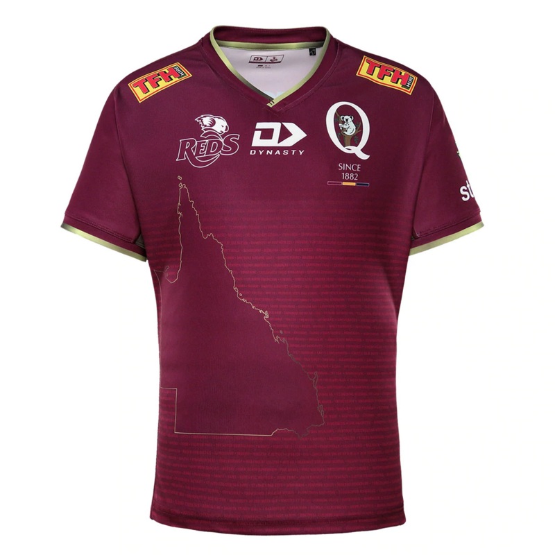 2022 Queensland Reds Mens Replica Home Jersey | The Rugby Shop
