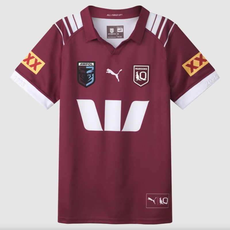 2025 Queensland Maroons State of Origin Jersey | The Rugby Shop