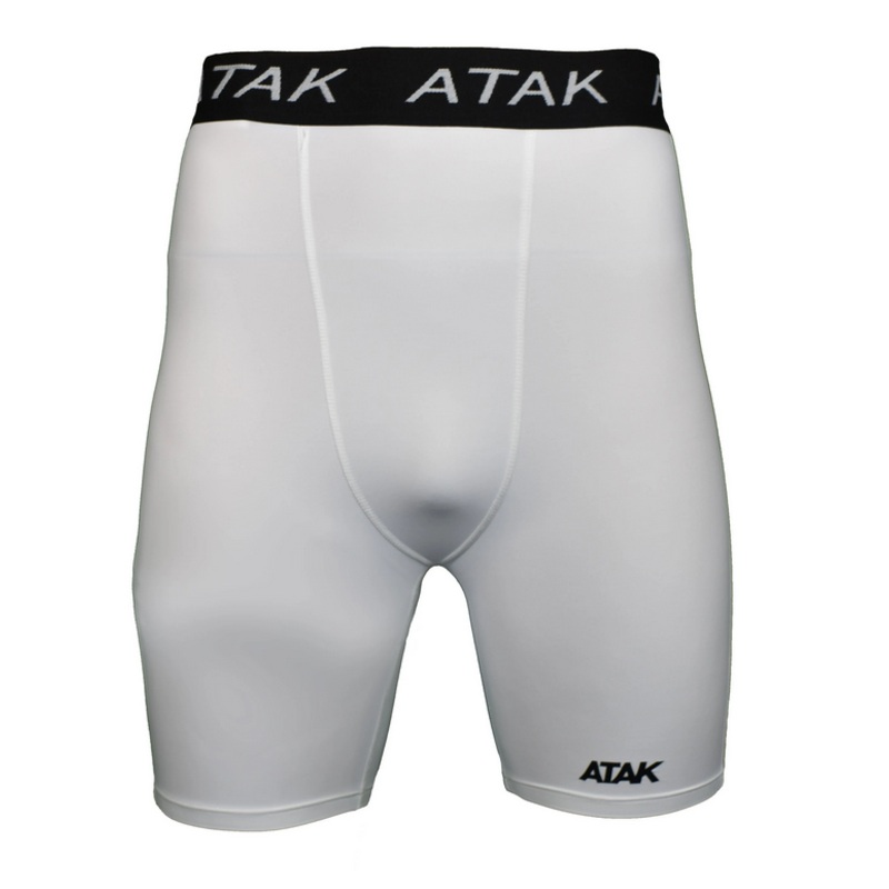 Atak Men’s Compression Shorts White