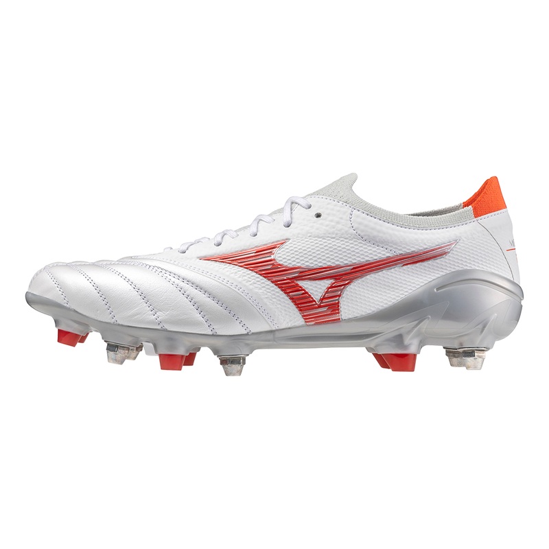 Mizuno Morelia Neo Elite Mix MIJ  Charge Red | The Rugby Shop