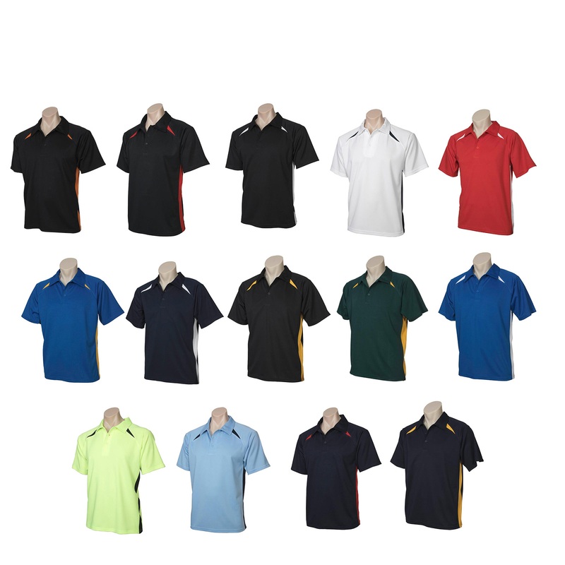 P7700B Kids Splice Polo Shirt