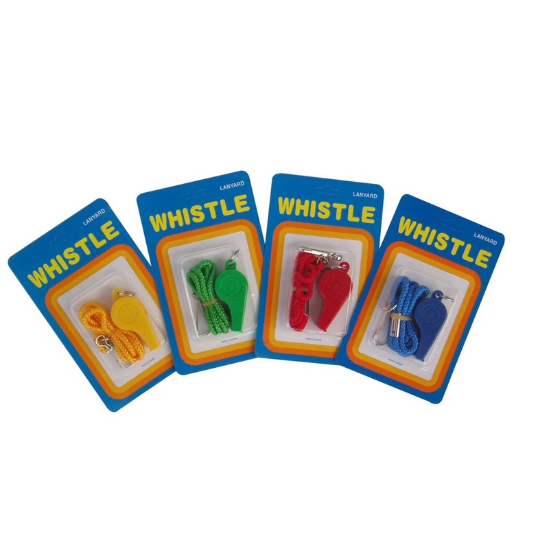 Whistle – Plastic With Lanyard-Large