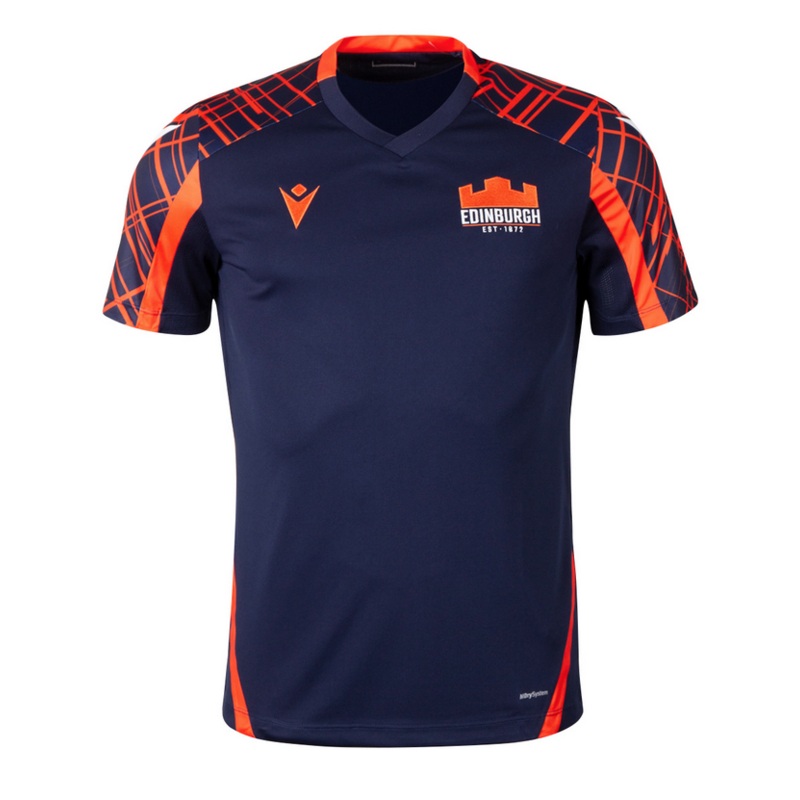 Edinburgh Rugby Mens Training Gym T-Shirt – Navy | The Rugby Shop
