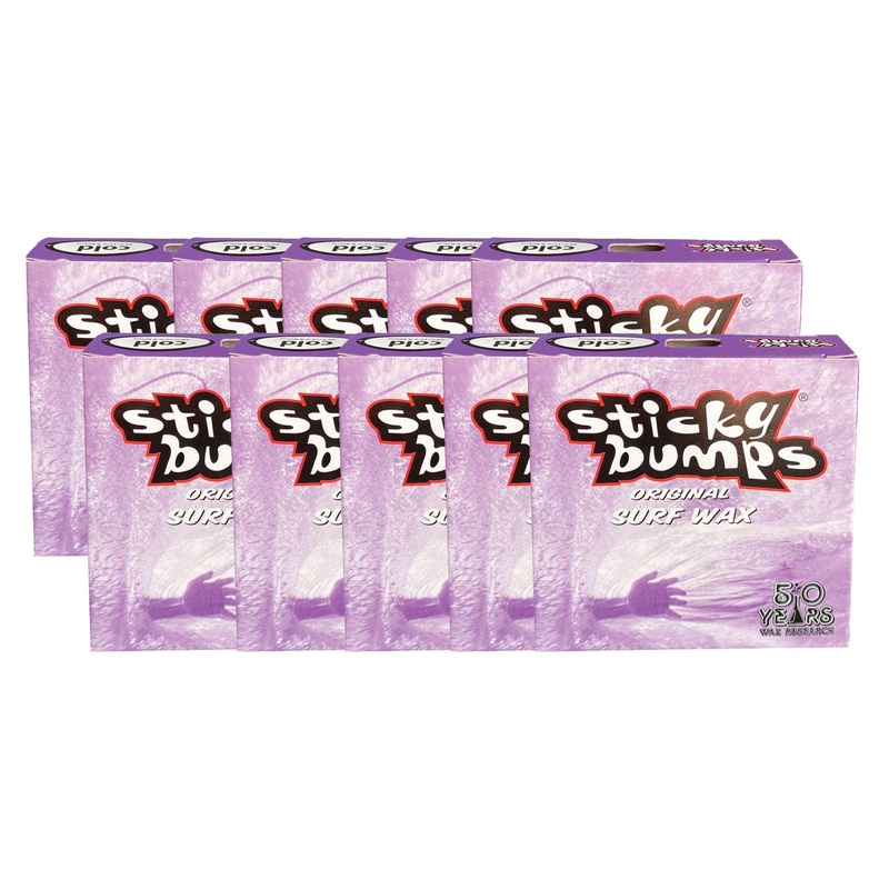 10 X Sticky Bumps Surf Wax Cold
