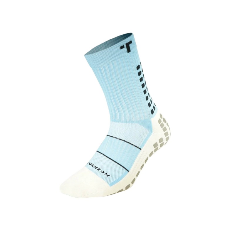 TRUsox 3.0 Grip Socks MidCalf Length – Light Blue | The Rugby Shop