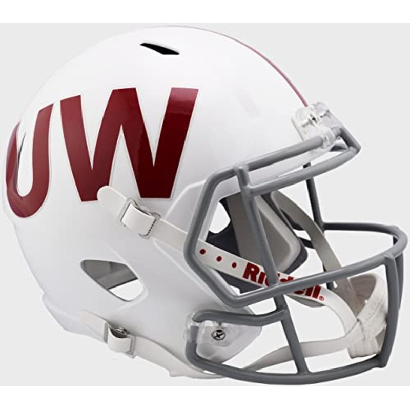 Wisconsin Badgers UW Riddell Full Size Replica Speed Football Helmet