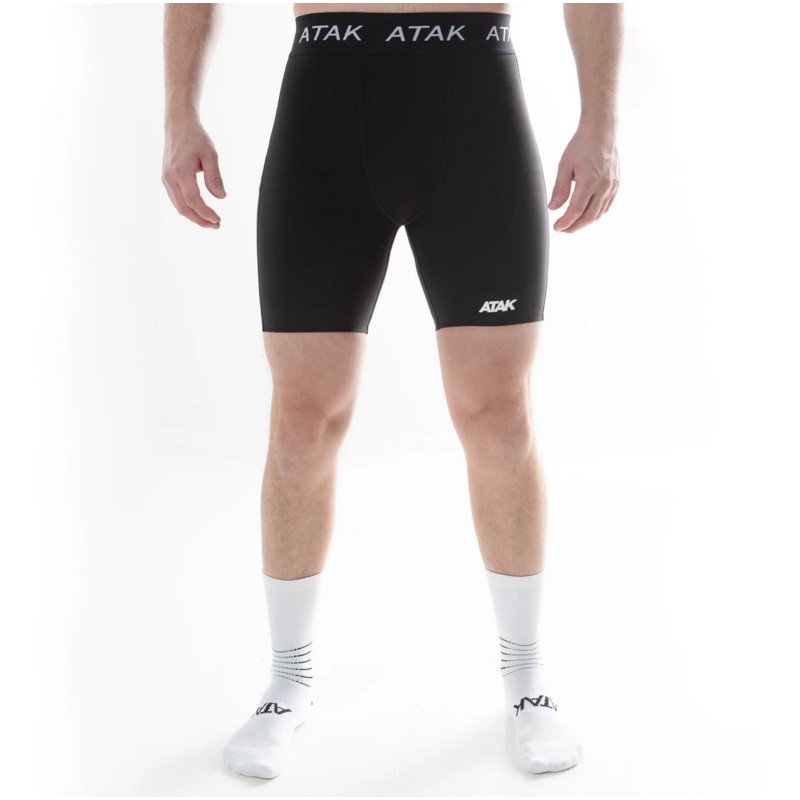 ATAK Compression Shorts Men’s Black | The Rugby Shop