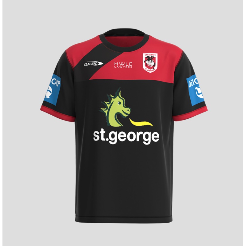 St. George Dragons 2023 Men’s Training T-Shirt | The Rugby Shop