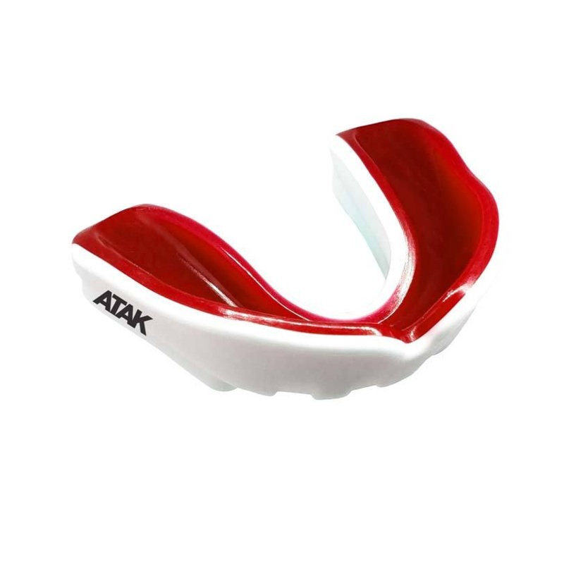 ATAK Fortis Gel Mouthguard Red/White | The Rugby Shop