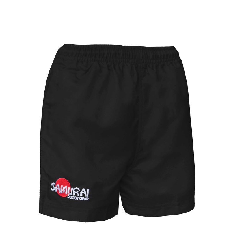 Boys Samurai ‘Global’ Rugby Shorts – Black