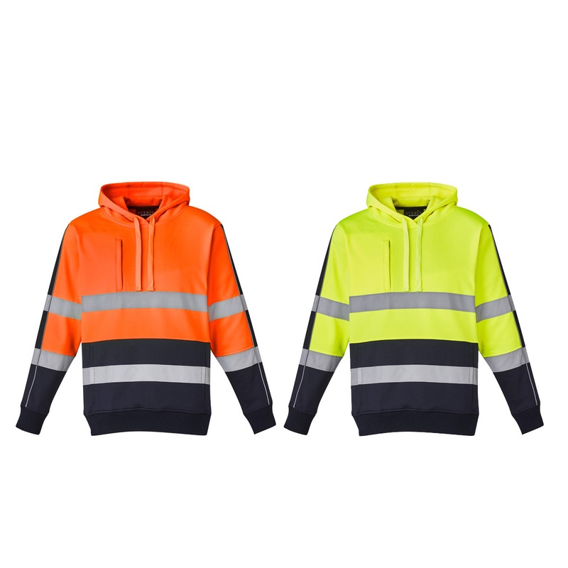 ZT483 Syzmik Unisex Hi Vis Stretch Taped Hoodie