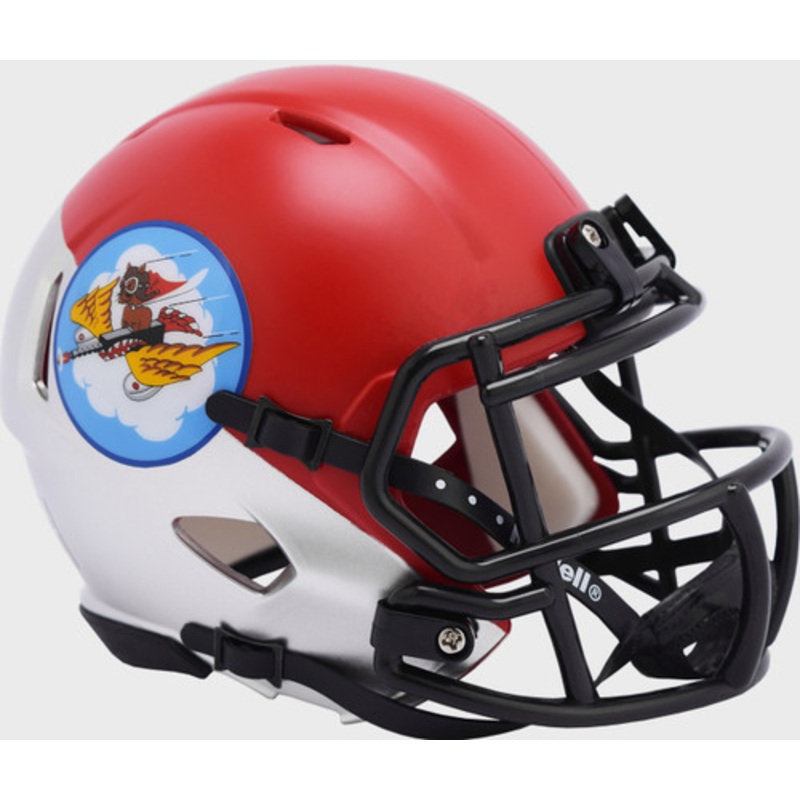 Air Force Falcons Tuskegee 301st Limited Edition NCAA Mini Speed Football Helmet