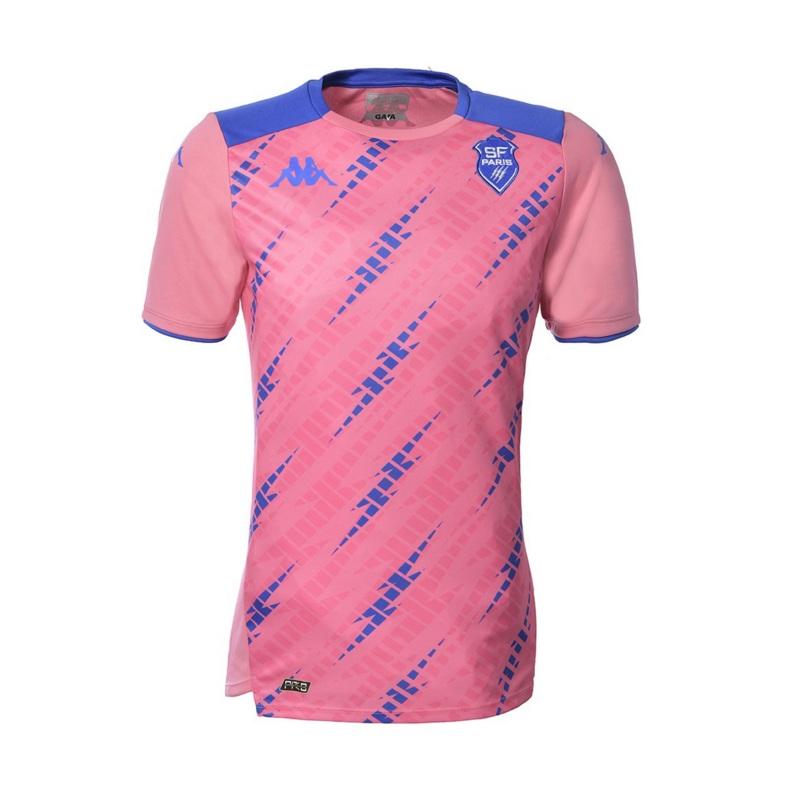 Stade Francais Mens Jersey 2021/2022 Training in Pink | The Rugby Shop