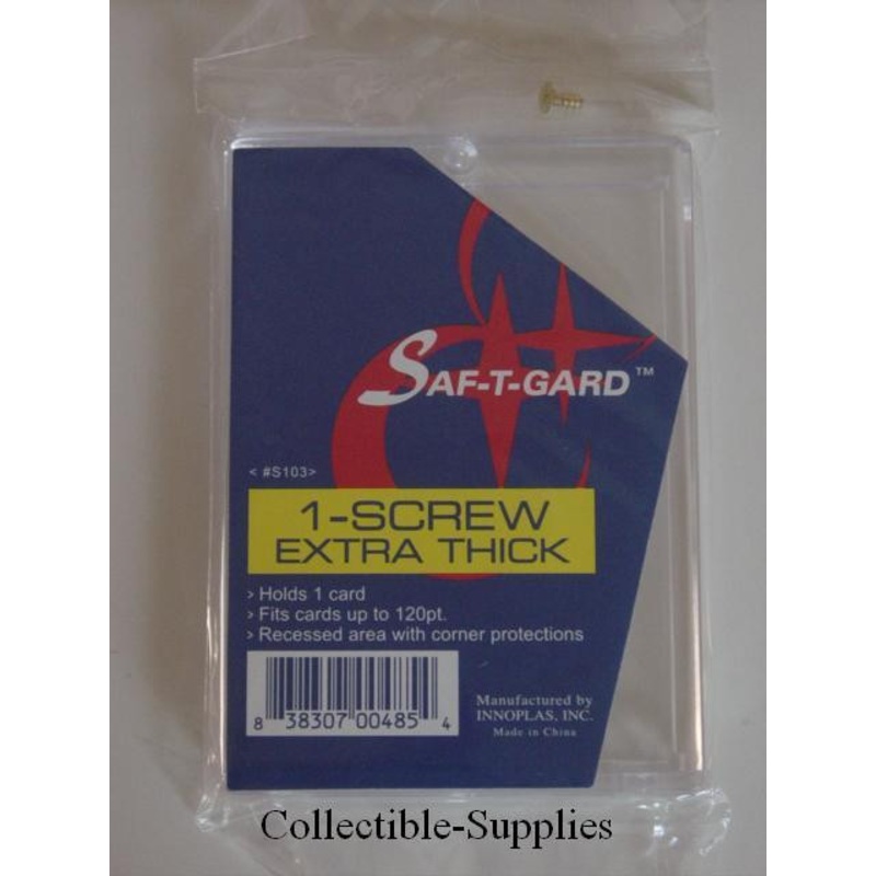 1-Screw REAL THICK Card Holders (50 count Case)