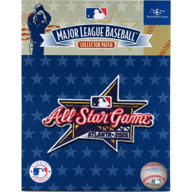 2025 Major League Baseball All Star Game MLB Collectors Patch – Atlanta Braves