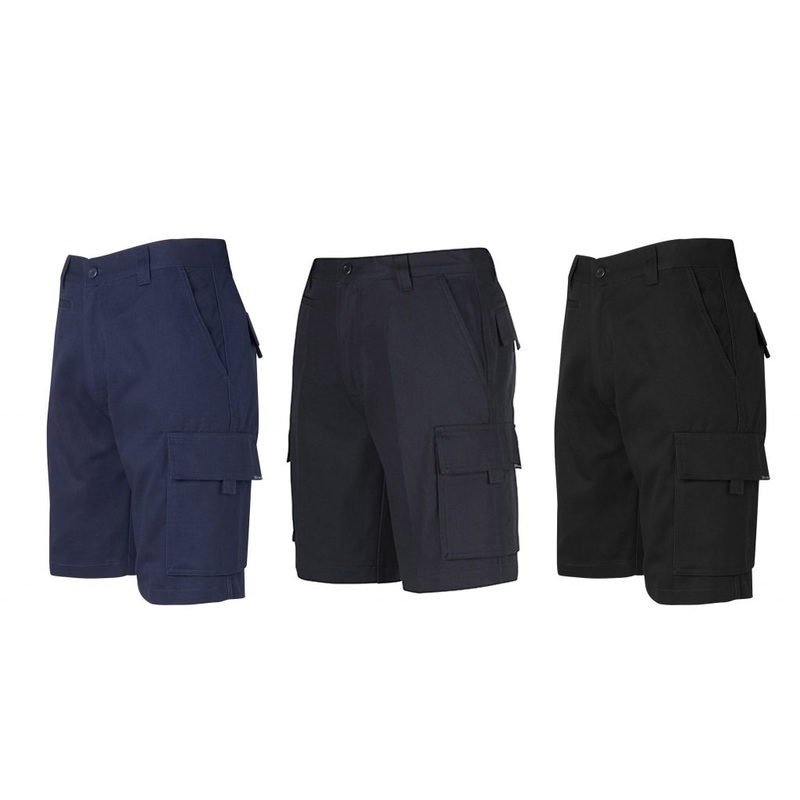 6MS Kids & Mens Mercerised Work Cargo Shorts