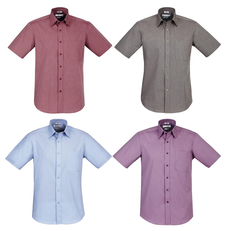 S122MS Chevron Men’s Short Sleeve Shirt