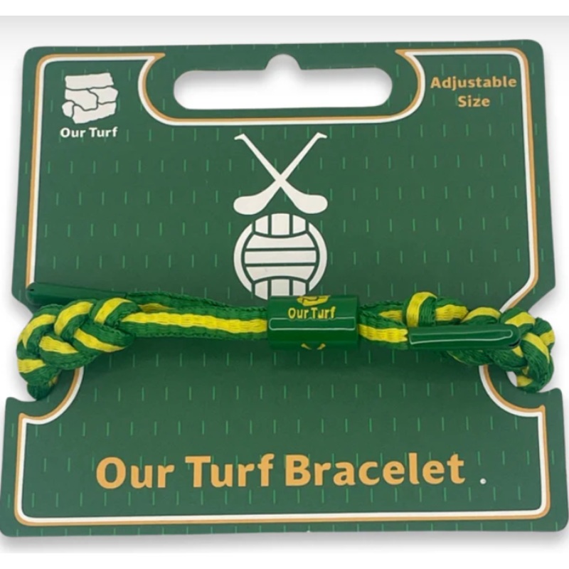 TURF BRACELET-GREEN/AMBER