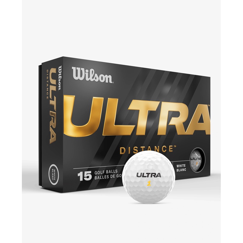 Wilson Ultra Distance Golf Ball White (15 pack)