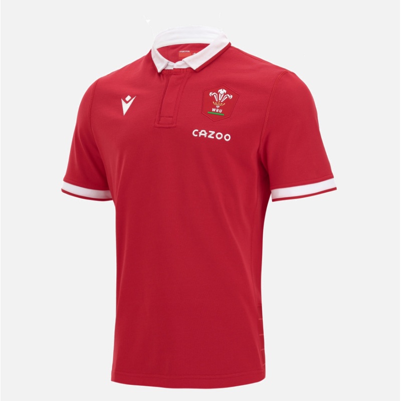Welsh Rugby 2021/23 SS home cotton replica shirt | The Rugby Shop