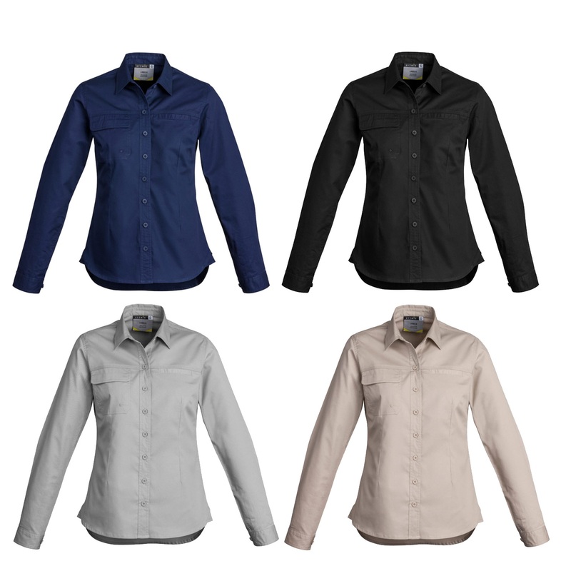 ZWL121 Syzmik Womens Lightweight Tradie Shirt – Long Sleeve
