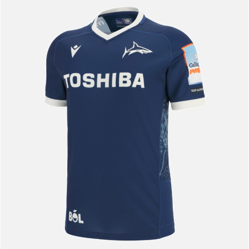 Sale Sharks 2025/26 home replica shirt | The Rugby Shop