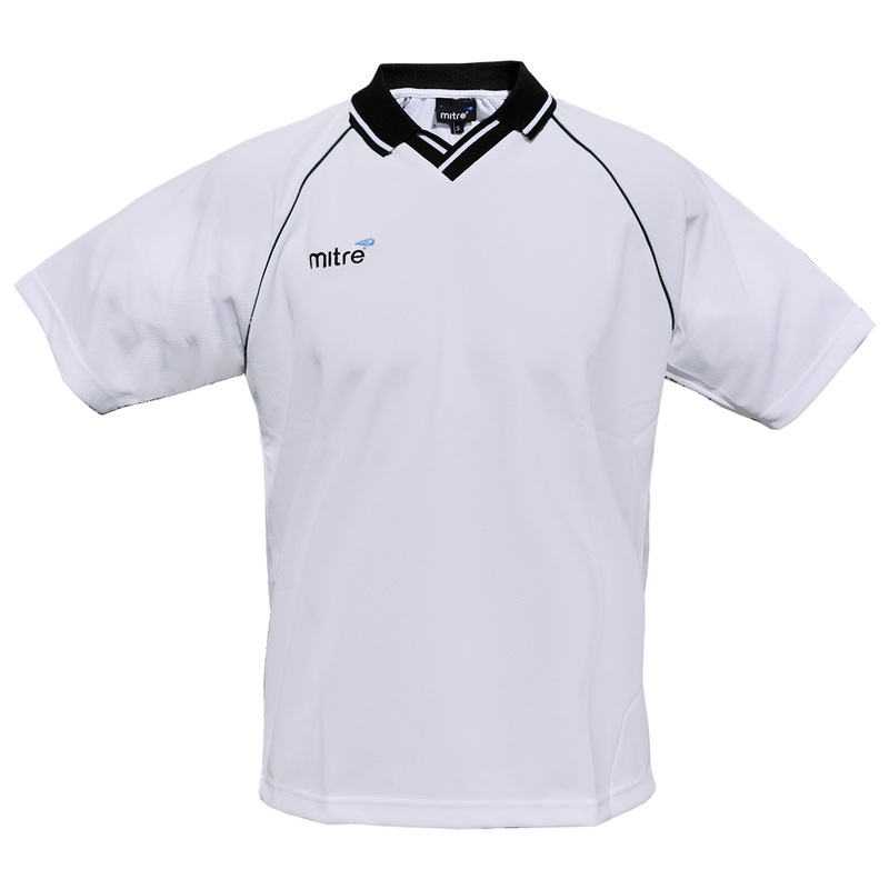 Boys/Mens Mitre Southampton Football Jersey -White/Black