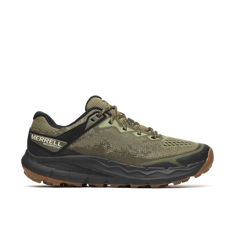 Merrell Nova 4 Water Proof Walking Shoe Green/Drab  (Mens)