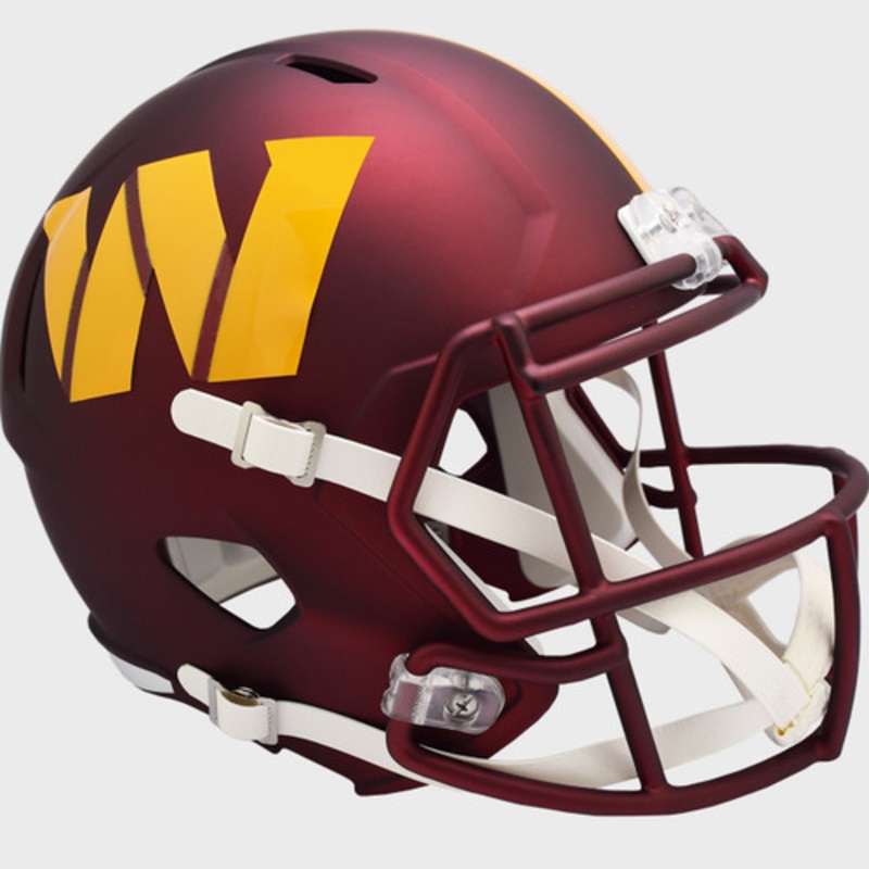 Washington Commanders Anodized Maroon NFL SPEED Riddell Full Size Replica Football Helmet