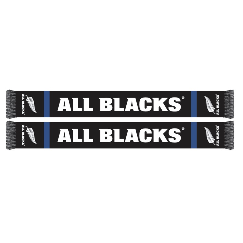 All Blacks Tryline Jacquard Scarf