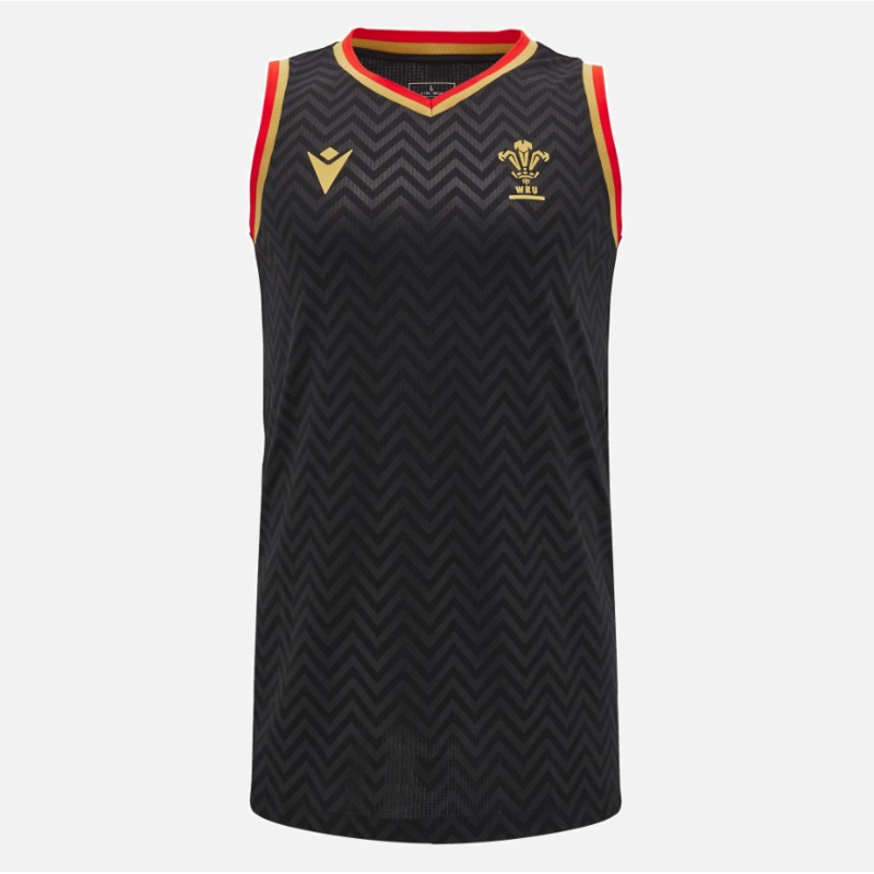 Welsh Rugby 2024/25 Basketball Vest | The Rugby Shop