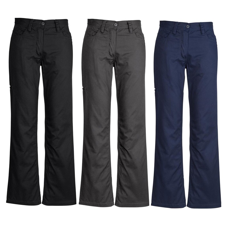 ZWL002 Womens Plain Utility Work Pants