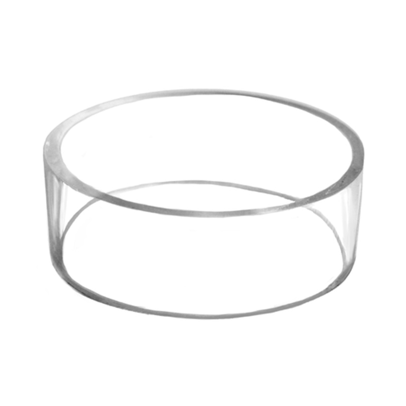 Acrylic Plastic Molded 3″ Basketball, Football, Volleyball, Soccer, Softball Pedestal Display Stand Ring