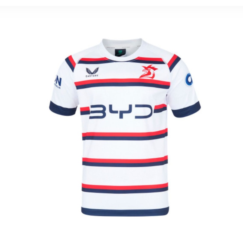 Sydney Roosters 2025 Mens Training Jersey White | The Rugby Shop