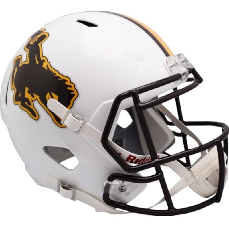 Wyoming Cowboys NCAA SPEED Riddell Full Size Replica Football Helmet