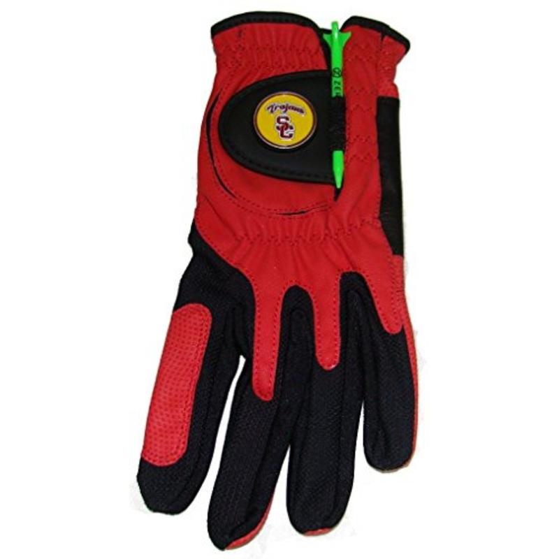 Zero Friction NCAA USC Trojans Red Golf Glove, Left Hand