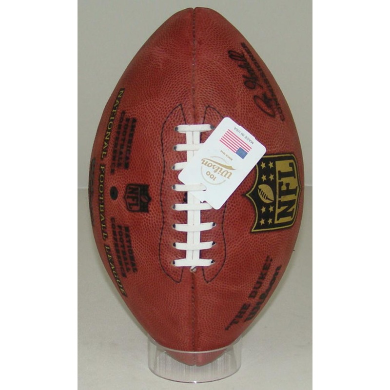 Acrylic Plastic Molded Vertical Football Stand