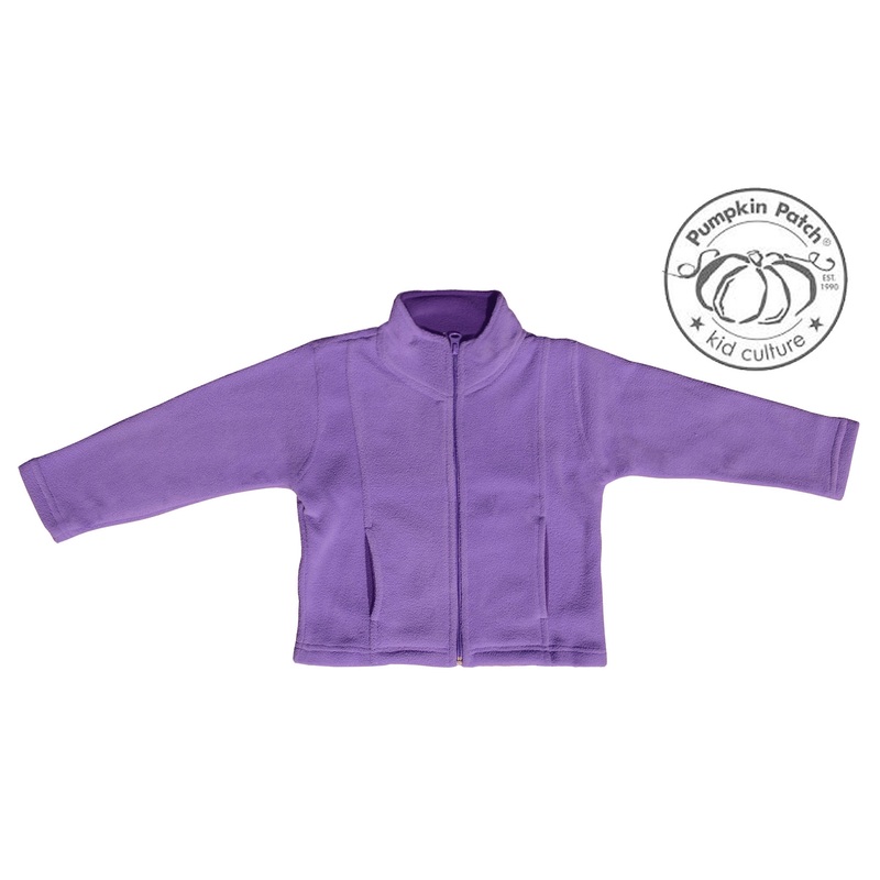 Pumpkin Patch Girls Fleece Jacket – Dark Lavender