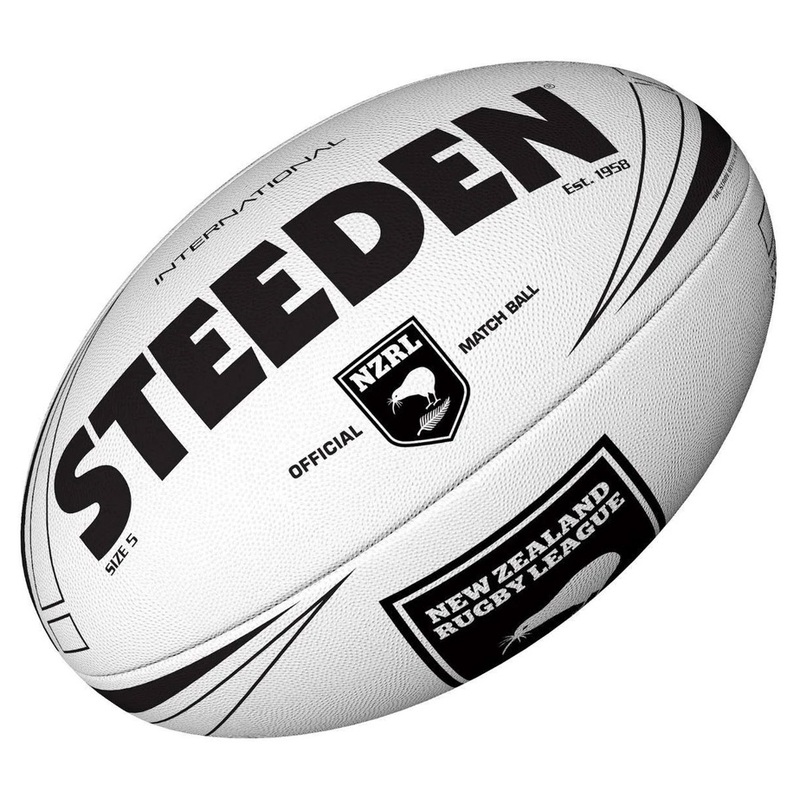 Steeden NZRL International Rugby League Match Ball – Size 5