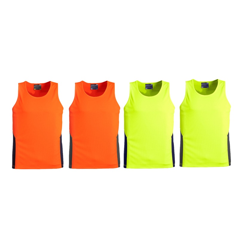 ZH239 Syzmik Unisex Hi Vis Squad Singlet