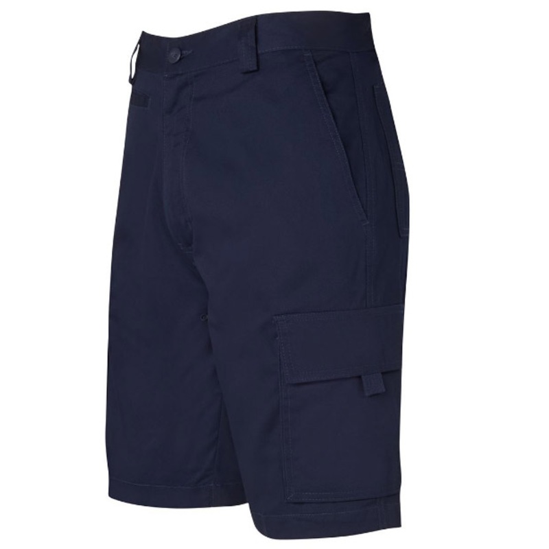 6LMS Mens Light Multi Pocket Work Shorts -Navy