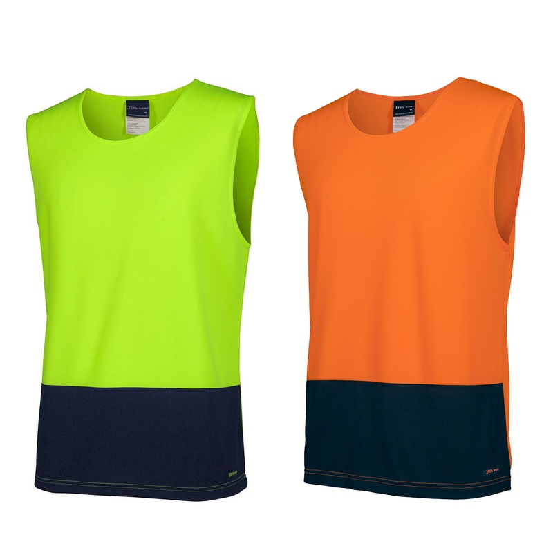 6HMT Hi Vis Muscle Top